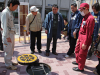 中延みちしるべ防災広場開園式6