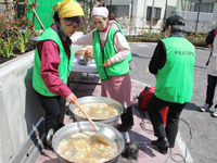 中延みちしるべ防災広場開園式7