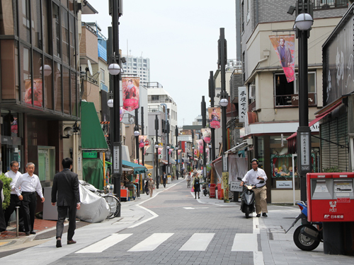 北品川本通り商店街の放送設備に防災行政無線を接続