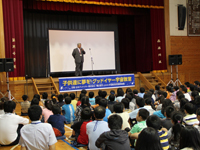 矢田校長あいさつ