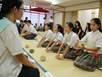 台湾の中学生と文化交流10