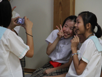 台湾の中学生と文化交流13