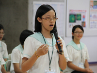 台湾の中学生と文化交流2