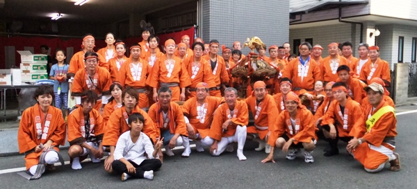 戸越八幡神社2012（豊町2）集合写真