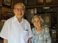 100歳、93歳の中村さんご夫妻