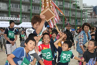 今回優勝した平塚2丁目町会