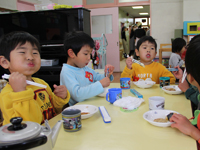 浜川幼稚園　餅つき会8