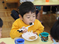 浜川幼稚園　餅つき会7