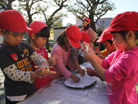 浜川幼稚園　餅つき会6