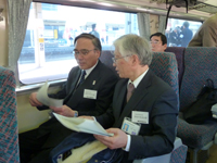 東海道貨物支線の調査列車運行3