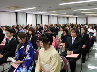 品川介護福祉専門学校卒業式5