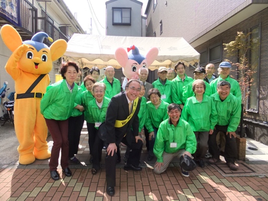 春の交通安全(二葉中央集合)