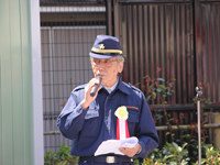 橋本会長のあいさつ