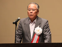 吉田保護司会会長による開会のことば