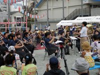 品川学園吹奏楽部の演奏