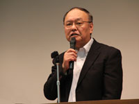 石川会長のあいさつ