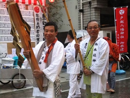 戸越八幡神社祭礼(2013)先頭