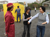 八潮地区総合防災訓練