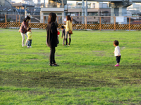 公園での親子