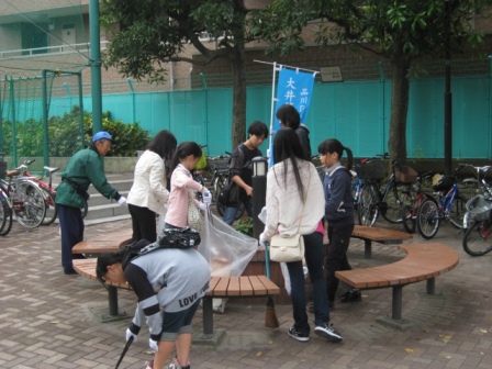 清掃活動　滝王子公園