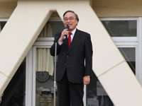 濱野区長あいさつ