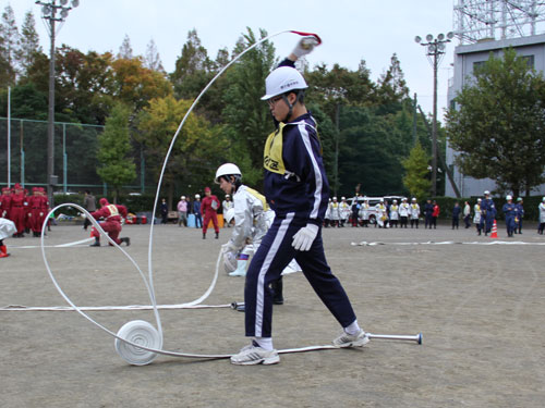 大井第一地区総合防災訓練