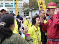 大井第一地区総合防災訓練