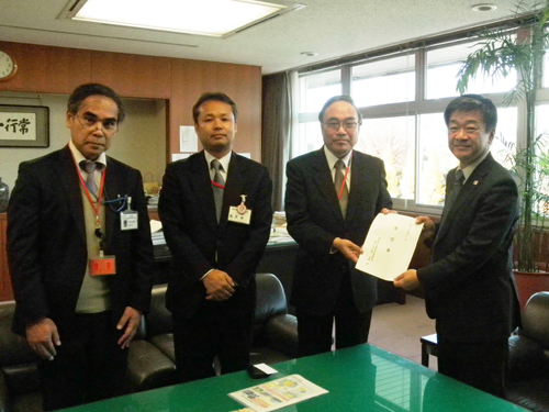 下水道事業促進に関する要望書を国土交通省へ提出