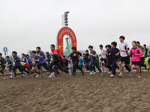 品川区ランニング大会 チャレンジダート IN 大井競馬場