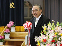 区長お祝いの言葉