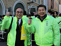 濱野区長と石田議長