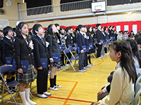 門出の言葉 卒業生より