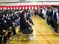 門出の言葉 在校生より