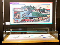 浮世絵ができるまでの紹介展示