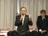 第2部 子どもたちにメッセージを送る濱野区長