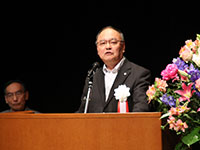 石川会長のあいさつ