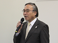 品川区若者就業体験事業入社式 濱野区長あいさつ