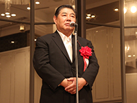 石田区議会議長の祝辞