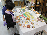 食事バランスチェックコーナー