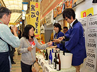 つゆ焼きそばと地酒イベント