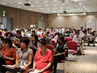 子ども・子育て支援新制度区民説明会 会場の様子