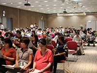 子ども・子育て支援新制度区民説明会　会場の様子