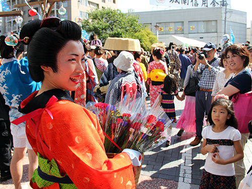 花売り娘