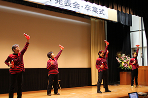 探求テーマ発表会　さあ、始めよう!!『運動継続の方法』