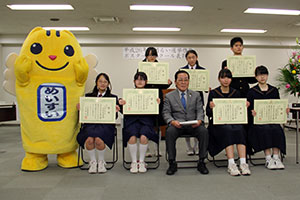 受賞者 中学校の部