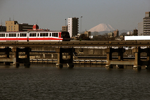 京浜運河 勝島運河の冬景 品川区