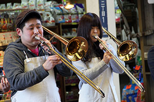 トロンボーンの演奏