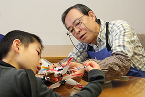 おもちゃの病院の様子