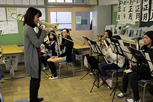 トロンボーンの個別指導