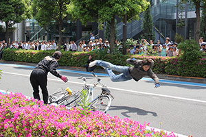 自転車同士の事故